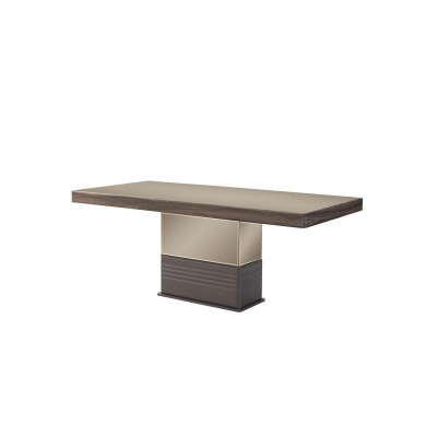 Iessdësch Iesszëmmerdësch Dësch Iesszëmmer Luxus Holz Beige 199 cm