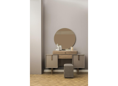 Schminktisch Konsolentisch Friséiertisch Holz Gro Spigel Schlofkummer