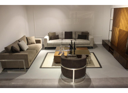 Wunnzëmmermiwwelen Design Wunnzëmmer Set 4 Deeler Modern Sofagarnitur Nei Sallendëscht