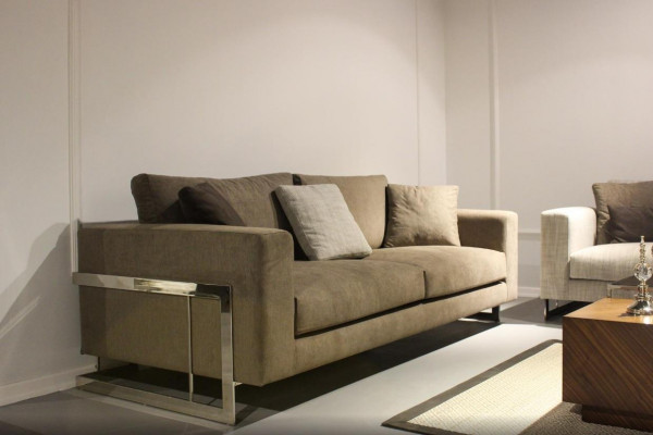 Wunnzëmmermiwwelen Design Wunnzëmmer Set 4 Deeler Modern Sofagarnitur Nei Sallendëscht