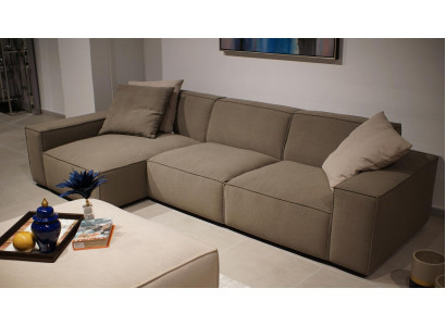 Design Ecksofa L-Form Wunnzëmmer Miwwelen Luxus Modern Ariichtung Neit Sofa