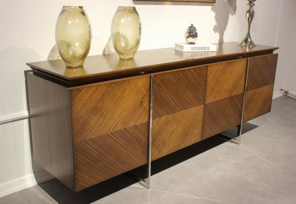 Design Miwwel Sideboard Modern Luxus Wunnzëimmermiwwel Holz Ariichtung