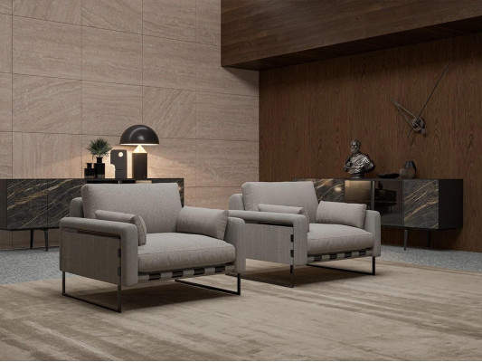 Beige Sofa-Dekoratioun fir d'Wunnzëmmer Holz 2x Dësch 2x Dräisëtzer Sofa Polstermöbel