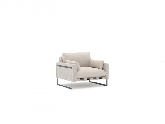 Beige Sofa-Dekoratioun fir d'Wunnzëmmer Holz 2x Dësch 2x Dräisëtzer Sofa Polstermöbel