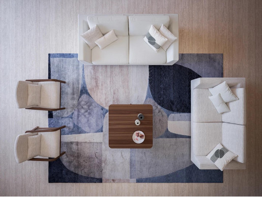 Sofagarnitur 2x Zweisëtzer Sofa Canapé Design 2x Fautëuil Wunnzëmmer Ariichtung