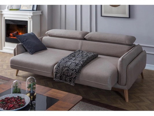 Wunnzëmmer Konschtlieder Dräisëtzer Sofa Modern Polstermiwel Design Miwelen Nei