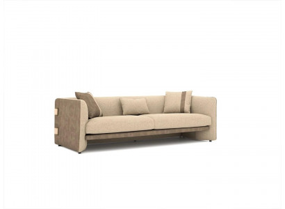 Beige Luxus Polstermöbel Modernen Design Drësëtzer Sofa Wunnzëmmer Ariichtung
