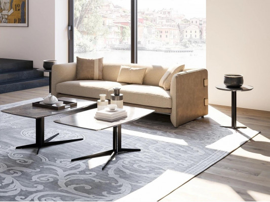 Beige Luxus Polstermöbel Modernen Design Drësëtzer Sofa Wunnzëmmer Ariichtung