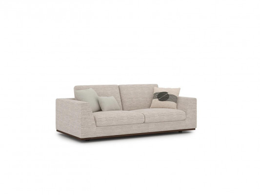 Zwee-Sëtz Sofa Canapé Wunnzëmmer Ariichtung Design Textil Polstermöbel