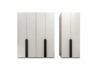 Kleeder-Schranken Holz-Schranken Schranken Wäiss Modern Schlofzëmmer-Schrank