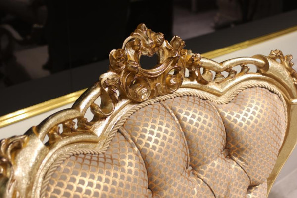 Sofagarnitur 3311 Sëtzer Chesterfield Stoff Textil Klassesch Stil Grupp Nei