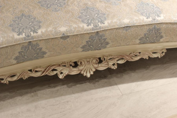 Exklusivt Wunnzëmmer-Set Trendegt Sofa-Design 2x Fotell Highlight Wunnzëmmer