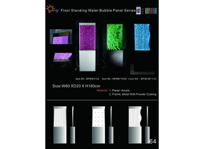 Designer Trennwand Luxus Maueren Waassersailen Waterwall Trennwänn 60x180cm xxl