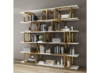 Design Trennwand Regal Wunnzëmmer Schiefen Edelstol Regaler Bicher Schaf Nei