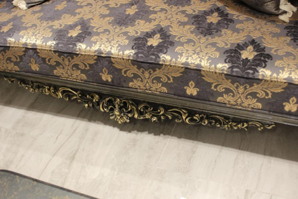 Modernen Luxus 3-Sëtzer Premium Sofa, Wunnzëmmer Sofa, Gemittlech Sofa, Neit