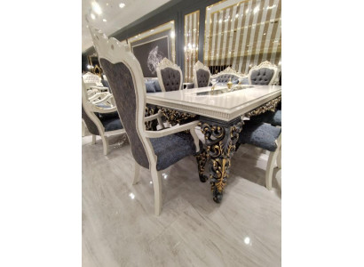 Luxuriéist Design 4x Still Edlem Samtbezuch eleganten Still Design Nei