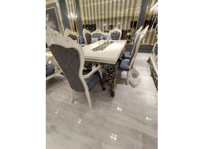 Eleganten Iesszëmmer Iessdësch Luxuriéisen Dësch Glamouréisen Iessdësch Neien