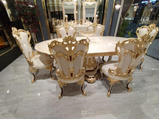 Iessdësch Holzdësch Dësch Grupp Iesszëmmer Wunngszëmmer Garnitur Holz Design Dëscher