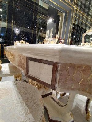 Iessdësch Holzdësch Dësch Grupp Iesszëmmer Wunngszëmmer Garnitur Holz Design Dëscher