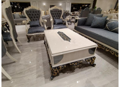Designer Sofa Dësch Wunnzëmmer Sofa Dësch Besonneschen Charme Miwwelen