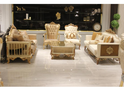 Couchtisch 120x90cm Design Miwwelen Sofas-Dësch Bäidësch Holzdësch Wunnzëmmer