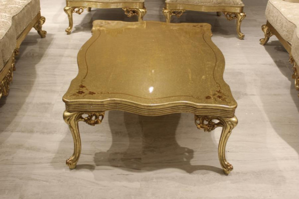 Couchdësch, Wunnzëmmerdësch Gold Luxus Couchdëscher Säitendësch Sofadësch Nei