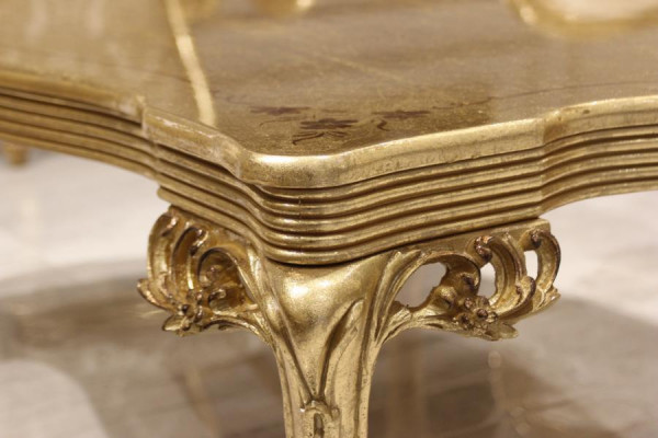 Couchdësch, Wunnzëmmerdësch Gold Luxus Couchdëscher Säitendësch Sofadësch Nei