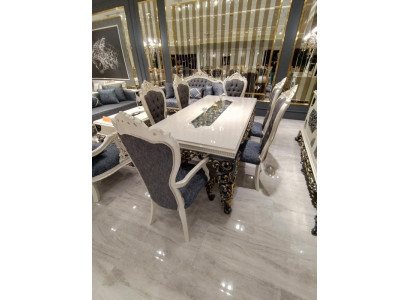 Héichwäertege Designer Stull Iesszëmmer Stull Elegante Stull Neie Still