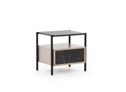 Schlofzëmmer Designer Nuetskonsole Designer Holz Nuetsdësch Edelt Miwwelen