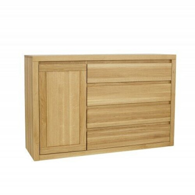 Anrichte Kommode Massivholz Schief benotzt Holz 140x90cm Kommoden Schaf Eech.