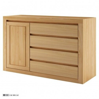 Anrichte Kommode Massivholz Schief benotzt Holz 140x90cm Kommoden Schaf Eech.