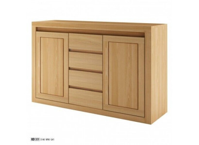 Anrichte Kommode massivt Holz Schief Eech Holz Eech 140x90cm Kommoden Schief