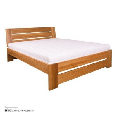Bett Duebelbett Eeche Bestiedebett Holzbett 200x200 Bettgestell Massiv Miwwelen Better