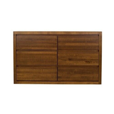 Holz Kommode Schieflaascht Kommode handgemaachte Massivholz Schlofzëmmer Kommode Nei