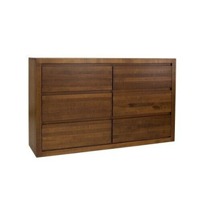 Holz Kommode Schieflaascht Kommode handgemaachte Massivholz Schlofzëmmer Kommode Nei