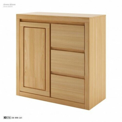 Kommodë Design Lowboard Sideboard Anrichte Schaf Echt Holz Buffet Kommoden