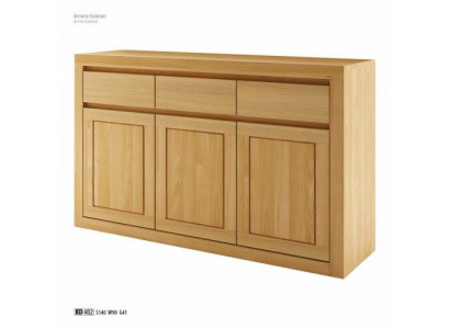 Moderne Kommode Sideboard Kleederschaf aus Holz Kommode handgemaach aus Massivholz