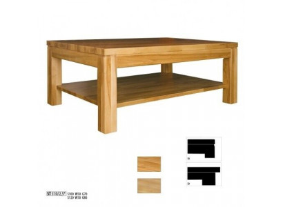 Couchtisch Holz Dëscher Wunn Iess Zëmmer Dësch 100x70 Massivholz