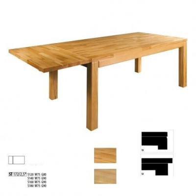 Iessdësch Holz Dëscher Wunnzëmmer Iesszëmmer Dësch 120x90cm Iessdëscher Massiv Massivholz