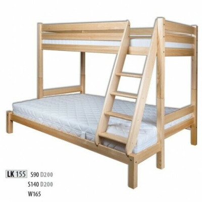 Etagestillt Stacked Stillt Kiefermassiv Vollholz Stillt Kannerbett Hochbett Stillt Neit