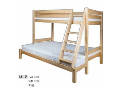 Etagestillt Stacked Stillt Kiefermassiv Vollholz Stillt Kannerbett Hochbett Stillt Neit
