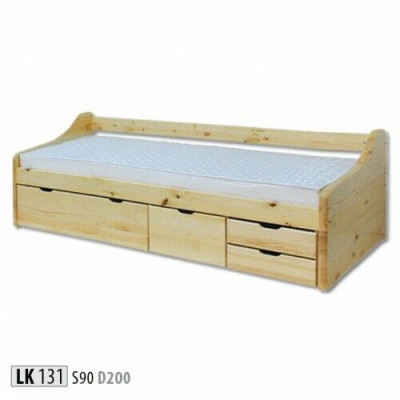 Holzbett Massivt Holz Bett Better Schlofzëmmer Hotel 90x200 Stil Massiv Miwwelen
