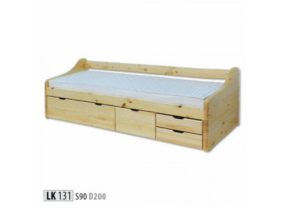 Holzbett Massivt Holz Bett Better Schlofzëmmer Hotel 90x200 Stil Massiv Miwwelen
