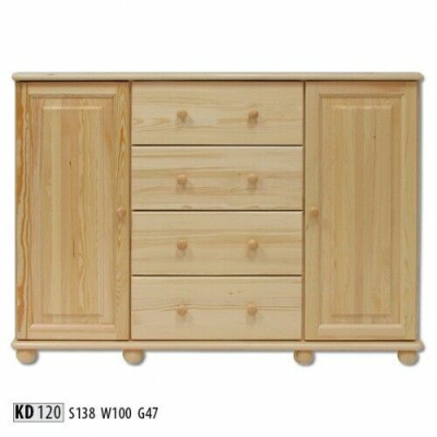 Massiv Kommode Sideboard Schaf Miwwele Kommoden Vollholz Schief Nue Anrichte