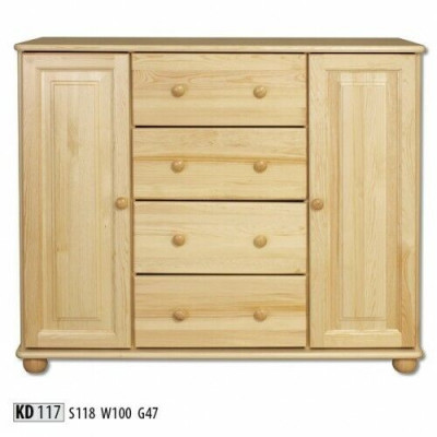 Massiv Kommode Sideboard Schaf Kommoden Massivholz Schief Neien Sideboard Miwwelen
