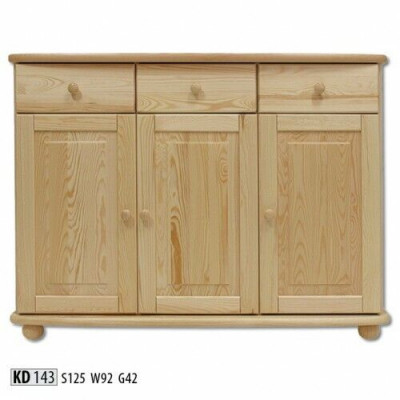 Sideboard Anrichte Kommode massiv Kiefer Wunnzëmmer vollmassiv Massivholz Holz