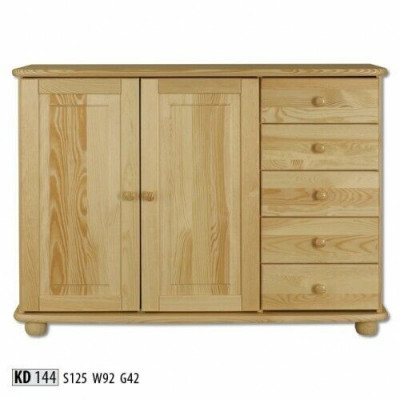 Massiv Kommode Sideboard Miwwelen Kommoden Vollholzs Schief Neie Anrichte Schaf