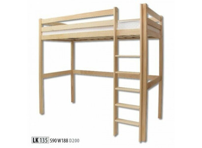 Kannerbett Kanneretagenbett Leeder Héichbett Miwwelen Holz Miwwelen Etagenbett Vollholz