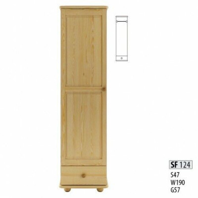 Kleederaschaf Schlofkummer Holz Schranken Kiefer Schaf Massiv Miwwelen