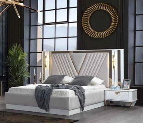 Nuetsdësch Design Konsole Bäistell Schlofzëmmer Holz Luxus Konsolen
